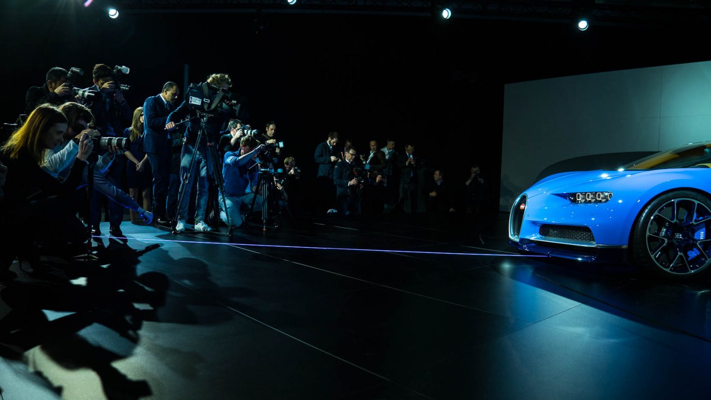 Bugatti  Chiron  Worldpremiere 2016  Milla  Event 07